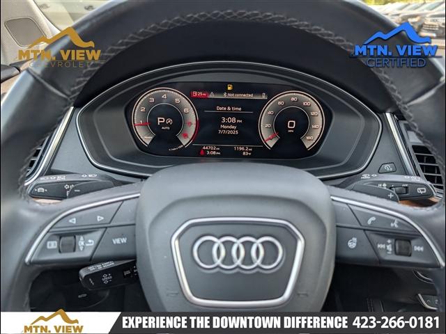 used 2023 Audi Q5 car, priced at $30,750
