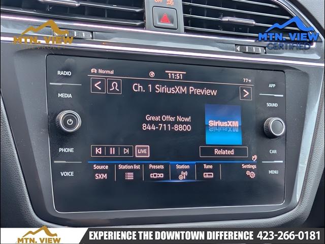 used 2021 Volkswagen Tiguan car, priced at $18,725