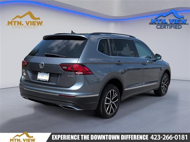 used 2021 Volkswagen Tiguan car, priced at $18,725