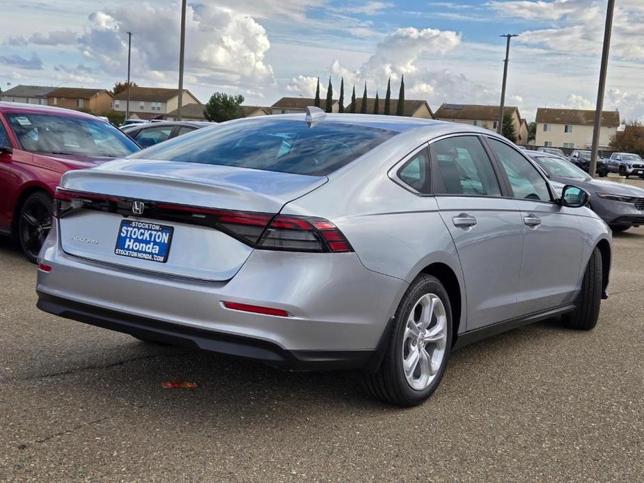 new 2025 Honda Accord car, priced at $32,180