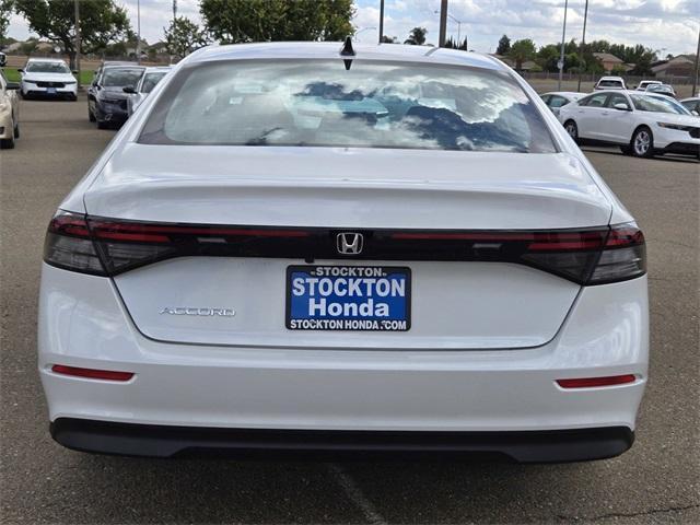 new 2025 Honda Accord car, priced at $32,210