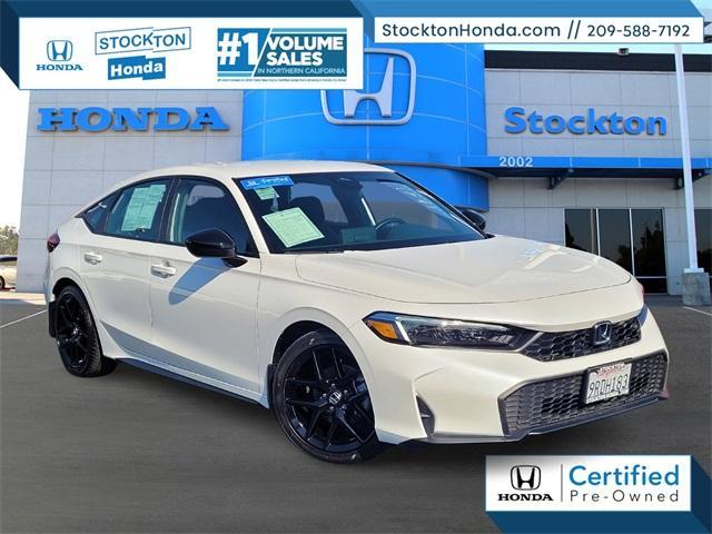 used 2025 Honda Civic car, priced at $26,723