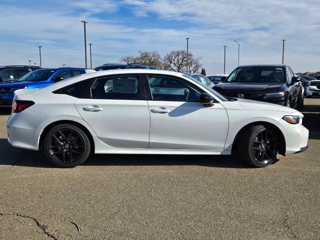 new 2025 Honda Civic Hybrid car, priced at $33,090