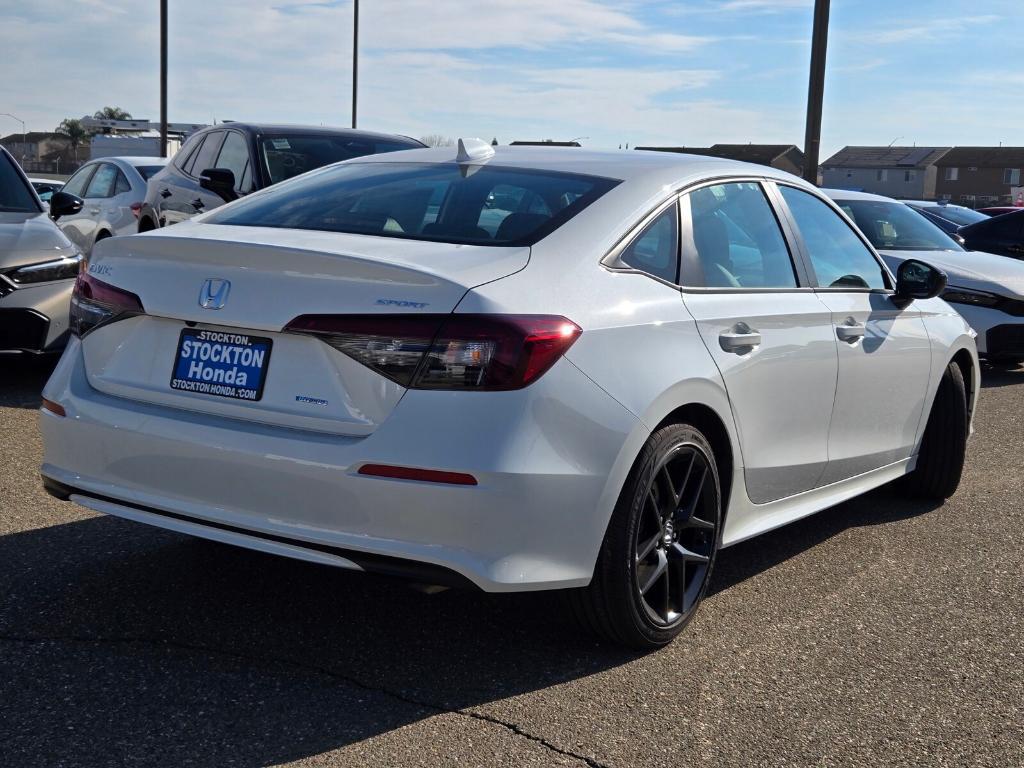 new 2025 Honda Civic Hybrid car, priced at $33,090