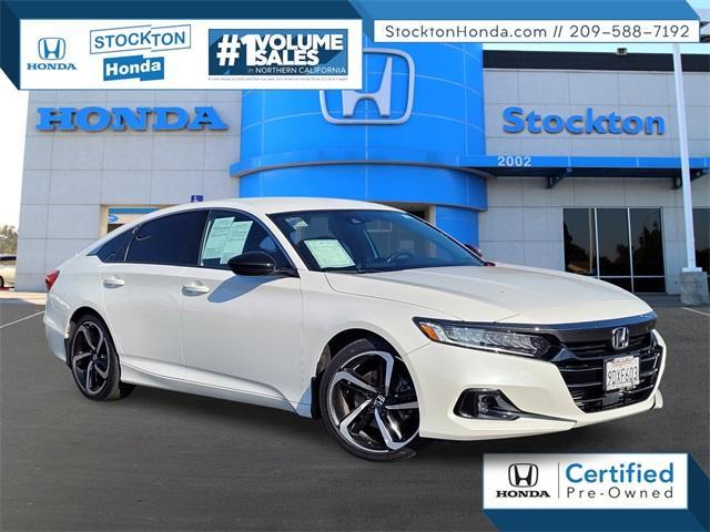 used 2022 Honda Accord car, priced at $27,193