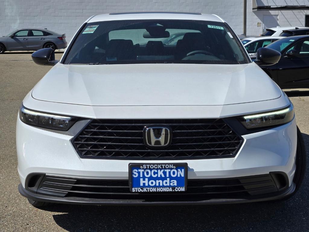 new 2025 Honda Accord Hybrid car, priced at $38,150