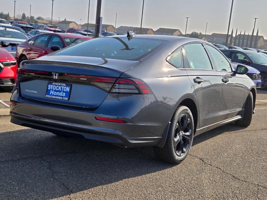 new 2025 Honda Accord car, priced at $34,445