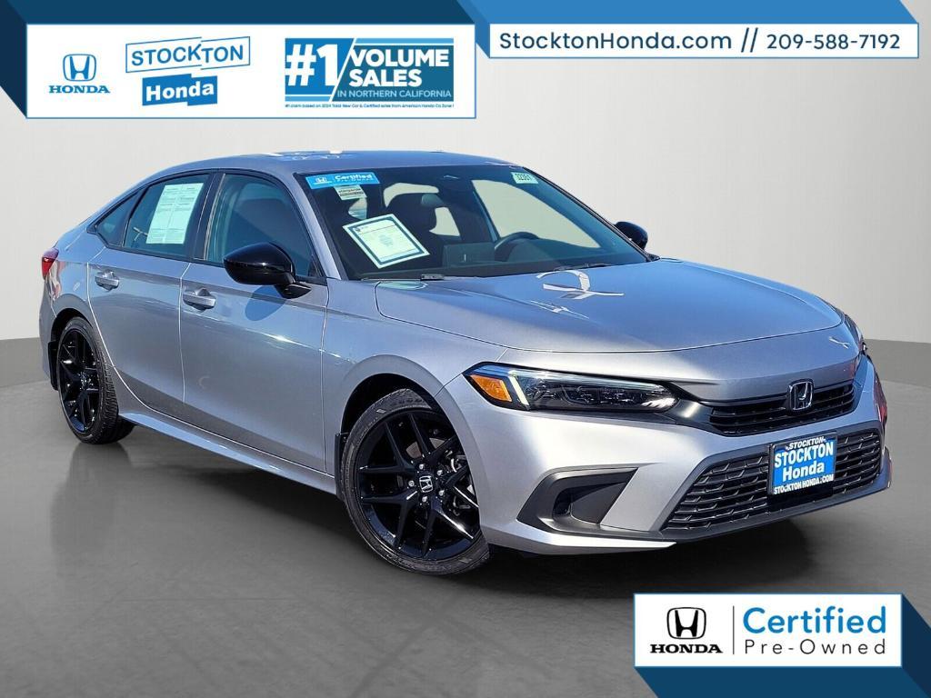 used 2022 Honda Civic car, priced at $23,774