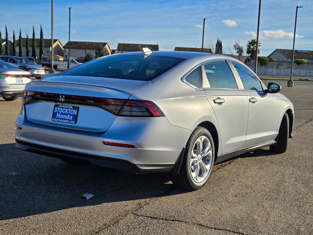 new 2025 Honda Accord car, priced at $32,180