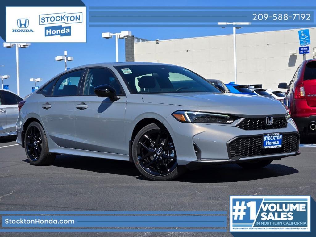 new 2025 Honda Civic Hybrid car, priced at $33,345
