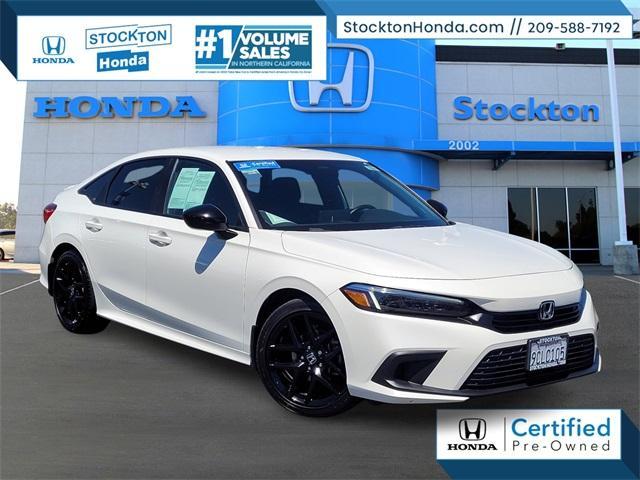 used 2022 Honda Civic car, priced at $22,946