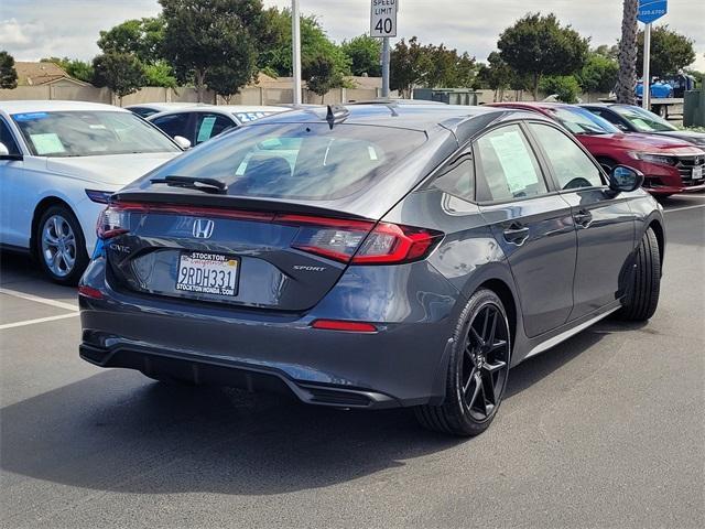 used 2025 Honda Civic car, priced at $27,583
