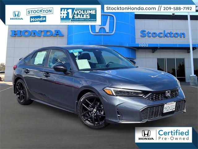 used 2025 Honda Civic car, priced at $27,583