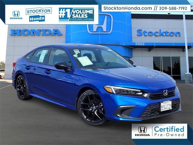 used 2022 Honda Civic car, priced at $25,947