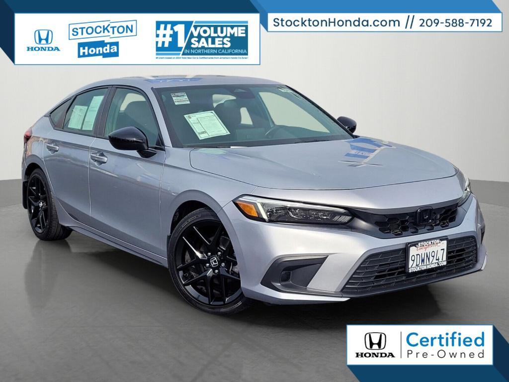 used 2022 Honda Civic car, priced at $25,463