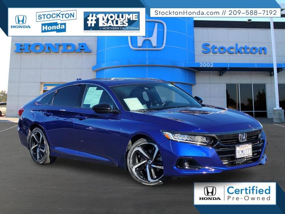 used 2022 Honda Accord car, priced at $27,991