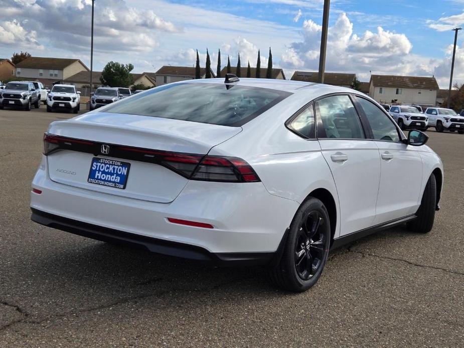 new 2025 Honda Accord car, priced at $34,900