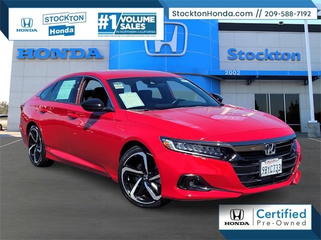 used 2022 Honda Accord car, priced at $27,071