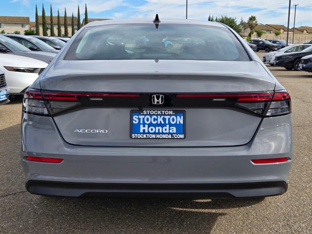 new 2025 Honda Accord car, priced at $35,055