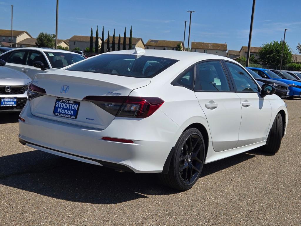 new 2025 Honda Civic Hybrid car, priced at $33,345