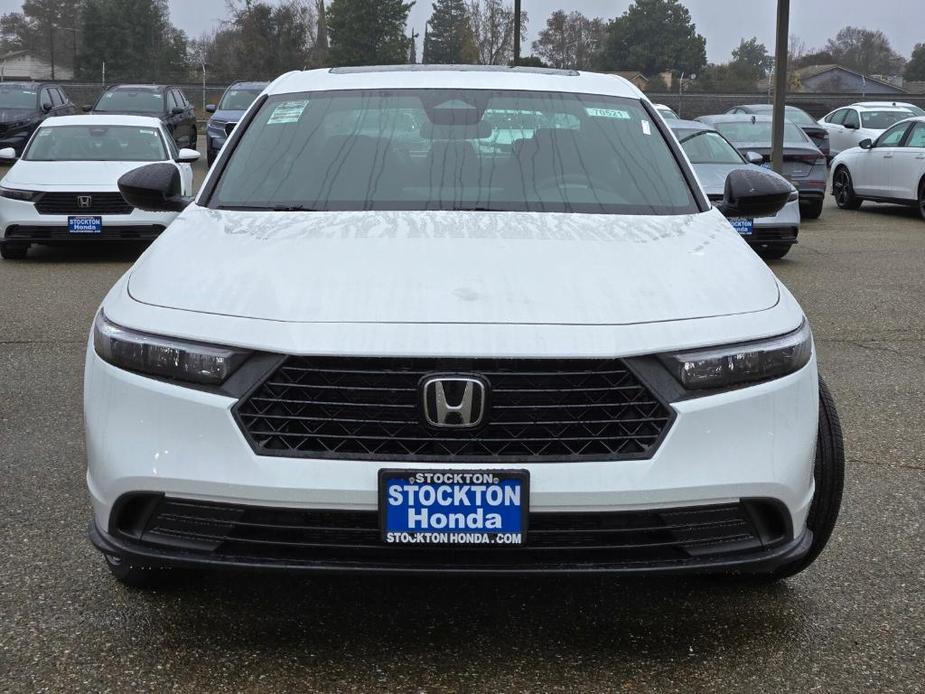 new 2025 Honda Accord Hybrid car, priced at $37,995