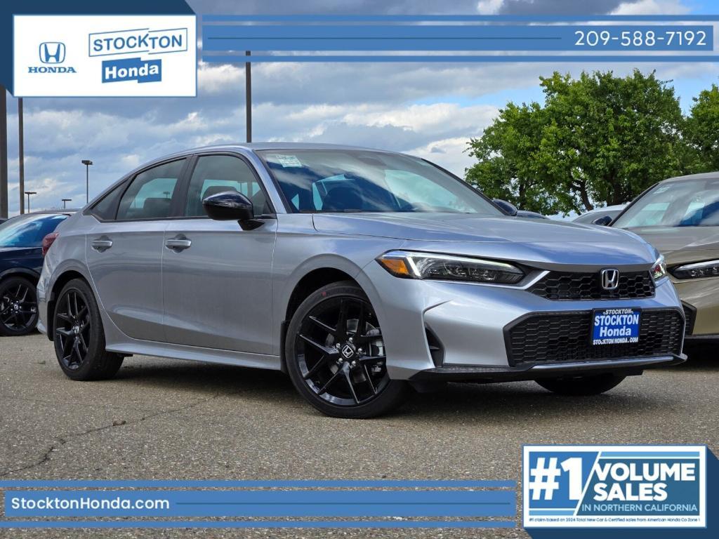 new 2025 Honda Civic Hybrid car, priced at $32,890