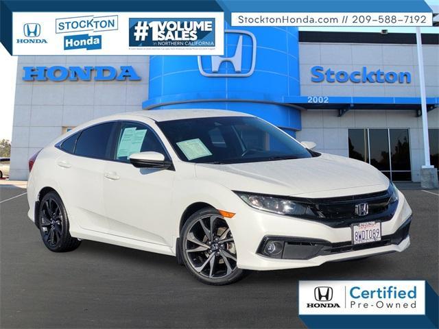 used 2021 Honda Civic car, priced at $23,527