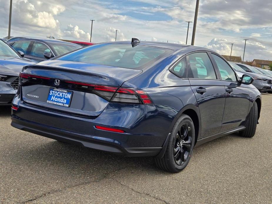 new 2025 Honda Accord car, priced at $34,445