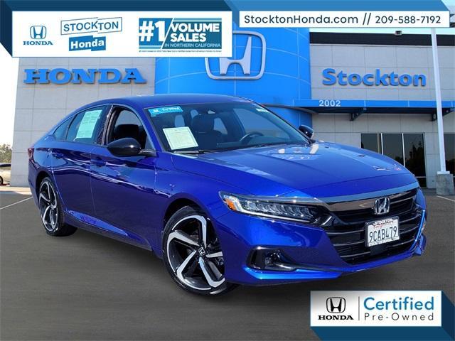 used 2022 Honda Accord car, priced at $26,141