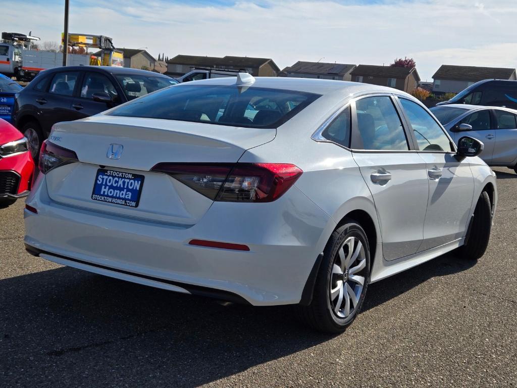 new 2025 Honda Civic car, priced at $28,590