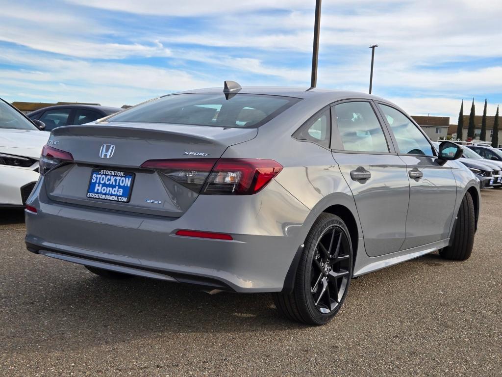 new 2025 Honda Civic Hybrid car, priced at $33,345