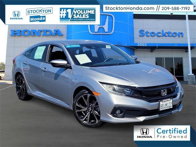 used 2020 Honda Civic car, priced at $21,070