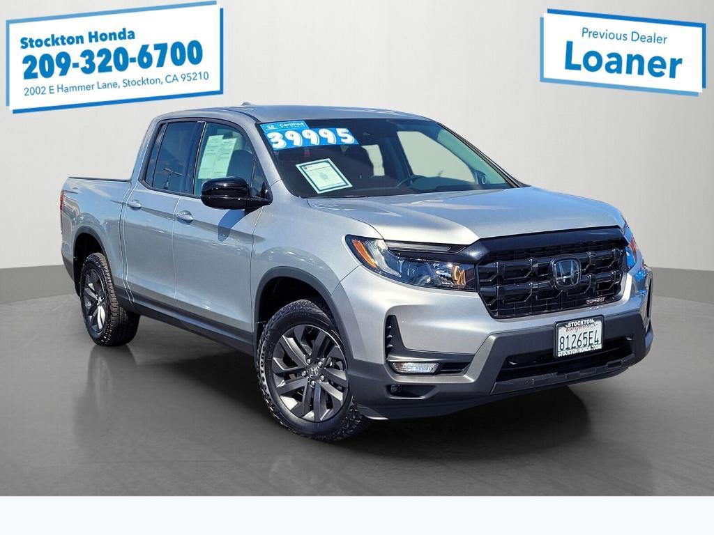 used 2025 Honda Ridgeline car, priced at $39,563