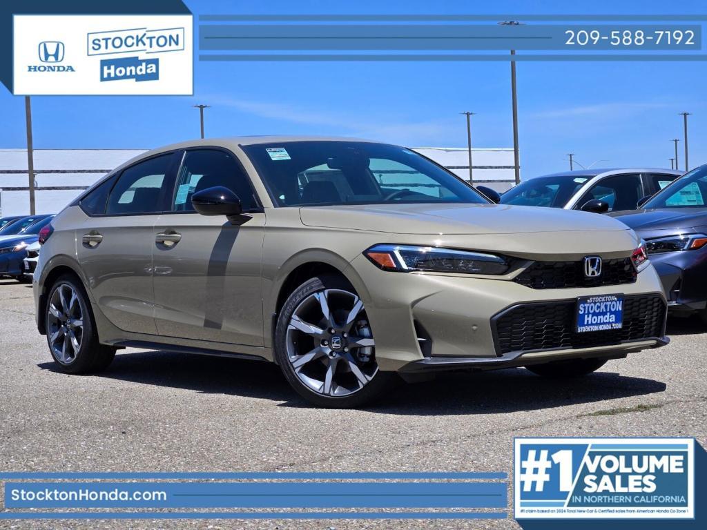 new 2025 Honda Civic Hybrid car, priced at $37,645