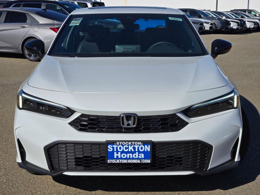 new 2025 Honda Civic Hybrid car, priced at $33,090