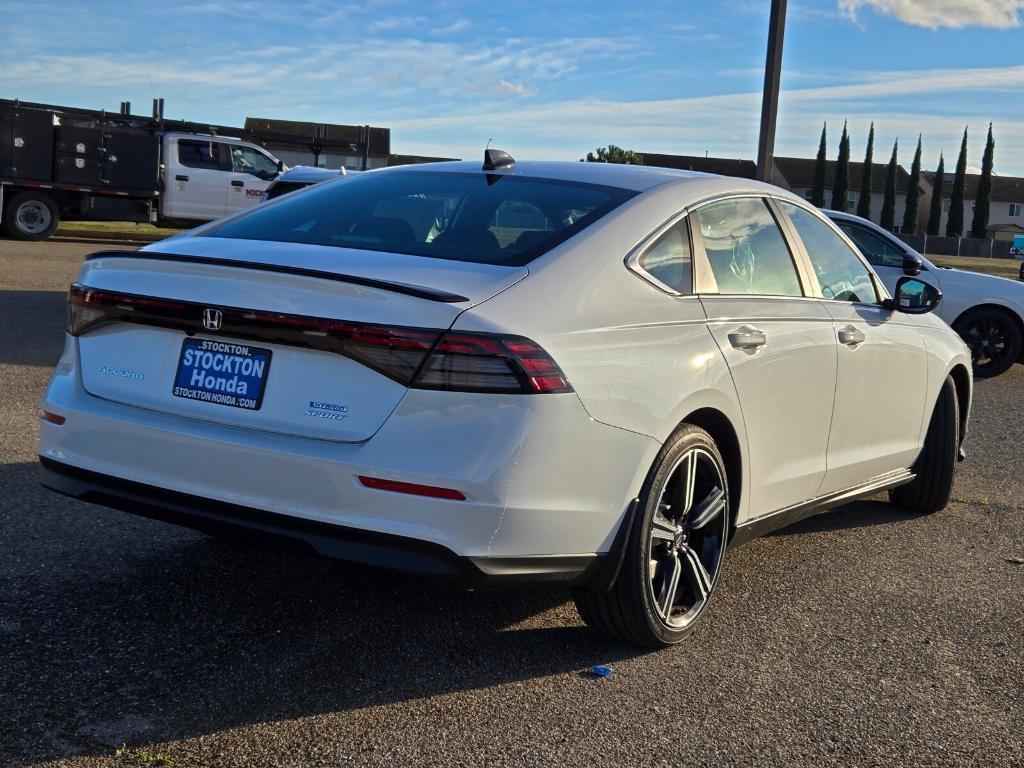 new 2025 Honda Accord Hybrid car, priced at $37,995