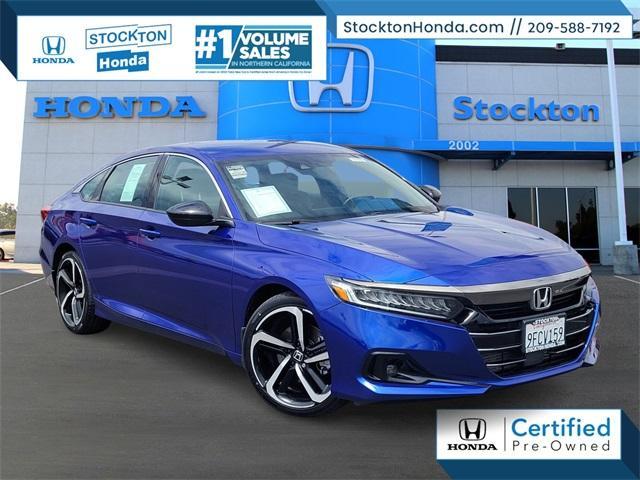 used 2022 Honda Accord car, priced at $27,326