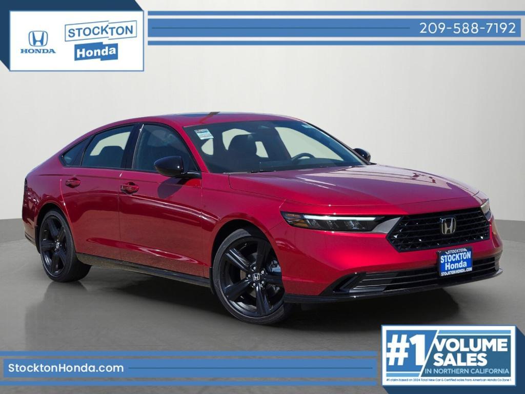 new 2025 Honda Accord Hybrid car, priced at $39,370