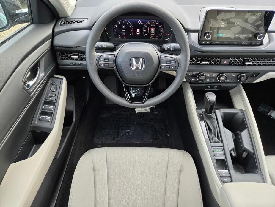 new 2025 Honda Accord car, priced at $34,445