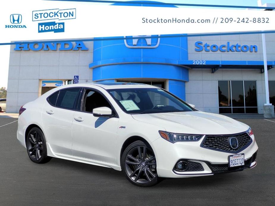 used 2020 Acura TLX car, priced at $28,493
