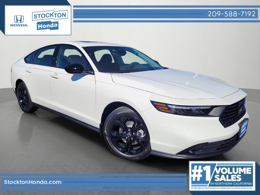 new 2025 Honda Accord car, priced at $32,210