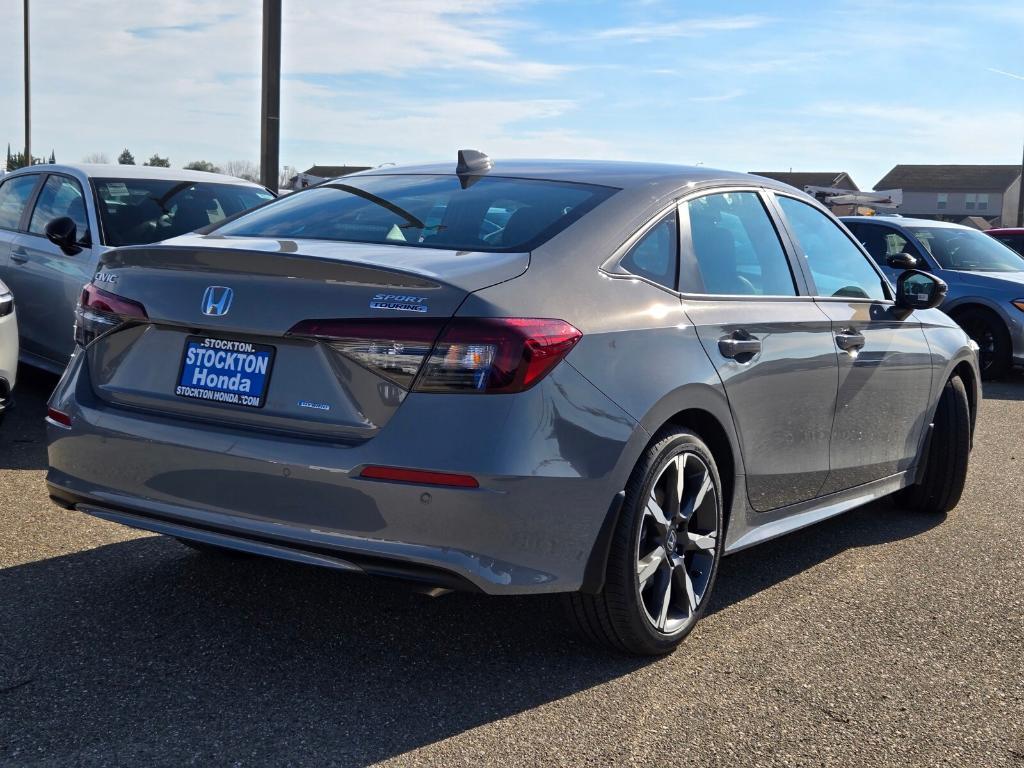 new 2025 Honda Civic Hybrid car, priced at $36,090