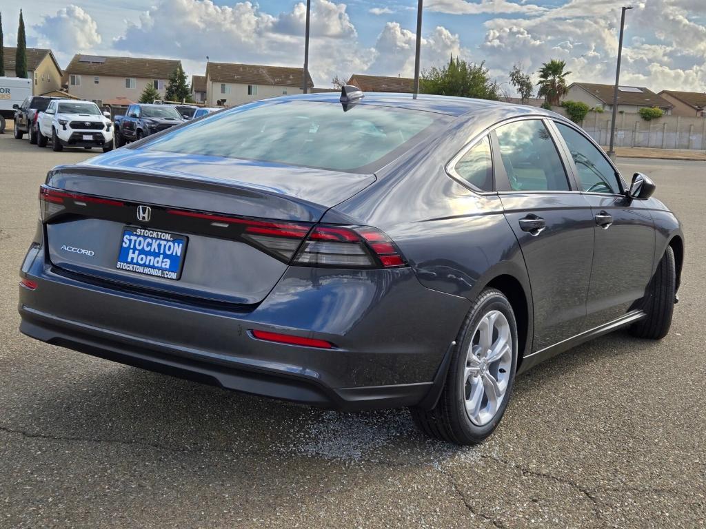 new 2025 Honda Accord car, priced at $32,180