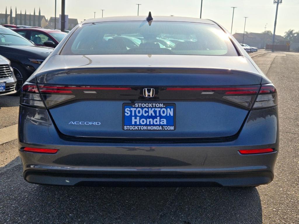 new 2025 Honda Accord car, priced at $32,180