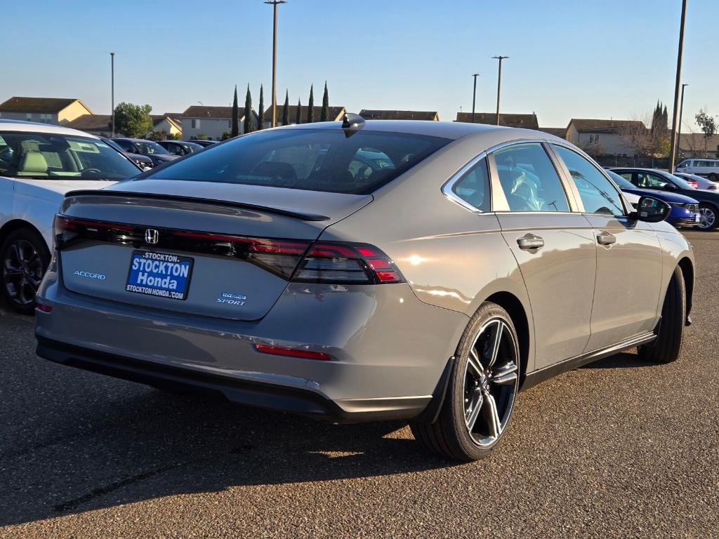 new 2025 Honda Accord Hybrid car, priced at $37,995