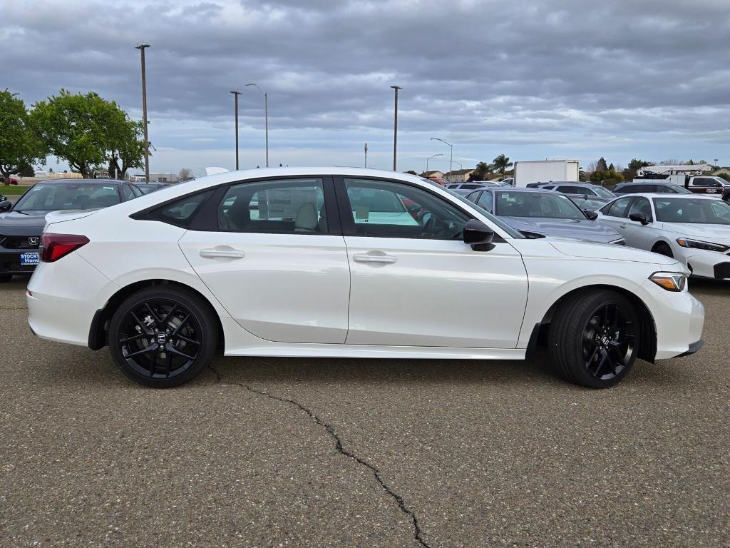 new 2025 Honda Civic Hybrid car, priced at $33,345