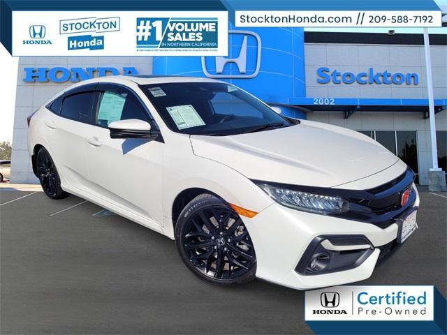 used 2020 Honda Civic Si car, priced at $22,887