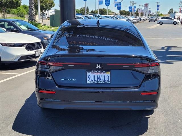 used 2024 Honda Accord car, priced at $26,098