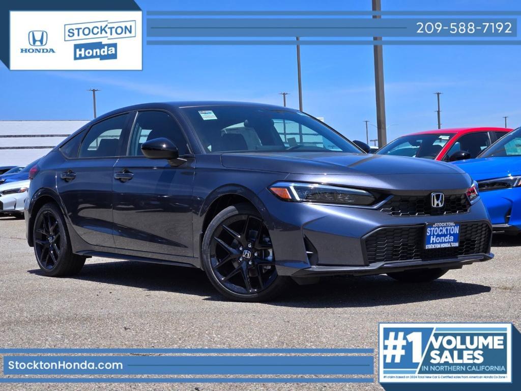 new 2025 Honda Civic Hybrid car, priced at $34,190