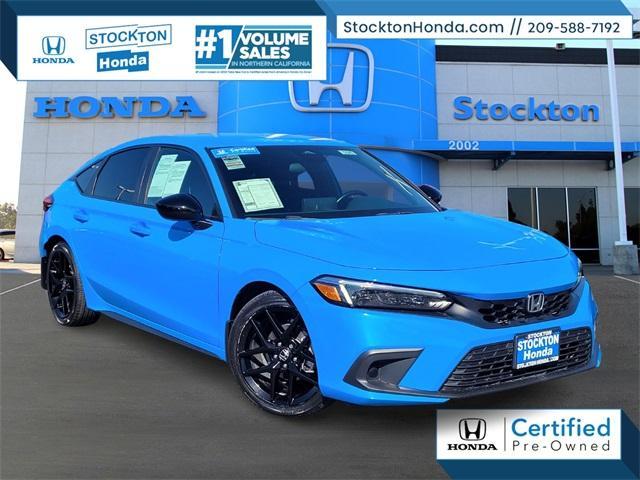 used 2022 Honda Civic car, priced at $23,277